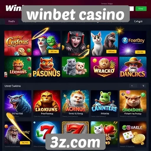 Exploração das opções de jogos no winbet casino